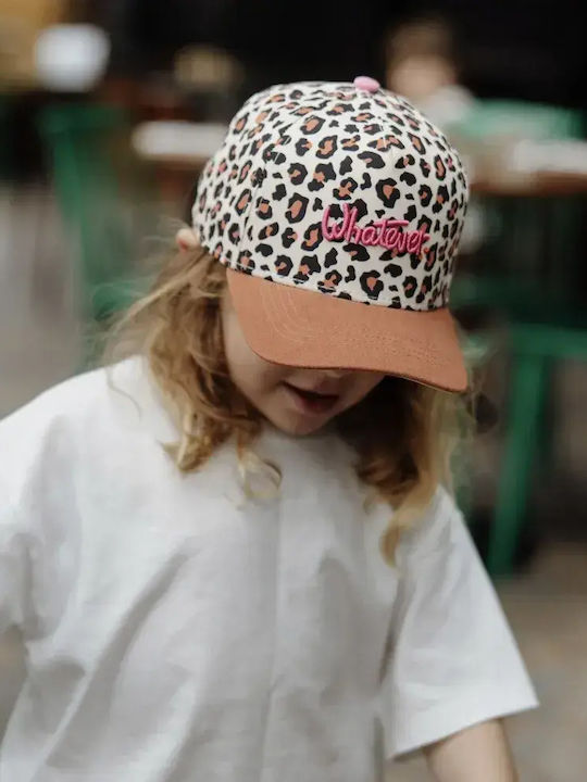 Hello Hossy Kids' Jockey Fabric Multicolour Hat