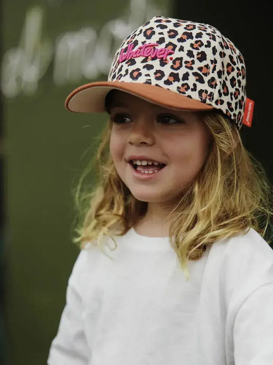 Hello Hossy Kids' Jockey Fabric Multicolour Hat