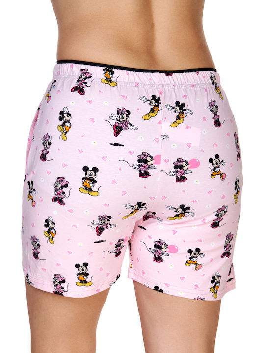 Comfort Summer Women's Pyjamas Shorts Pink Comfort Summer Women's Pyjamas Shorts Pink