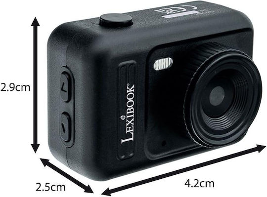 Lexibook Mini Compact Φωτογραφική Μηχανή Μαύρη