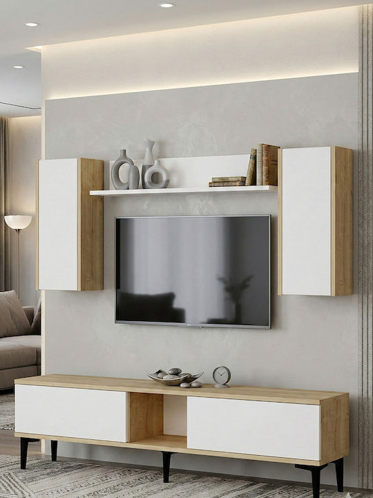 Bibliotecă Living Lemn Sintetic M150xL30xÎ41cm
