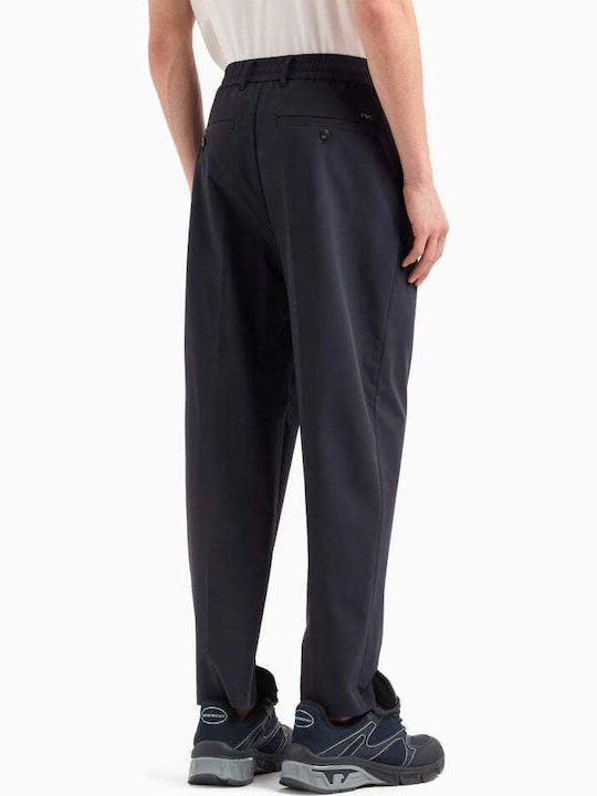 Elastic Blue Trousers
