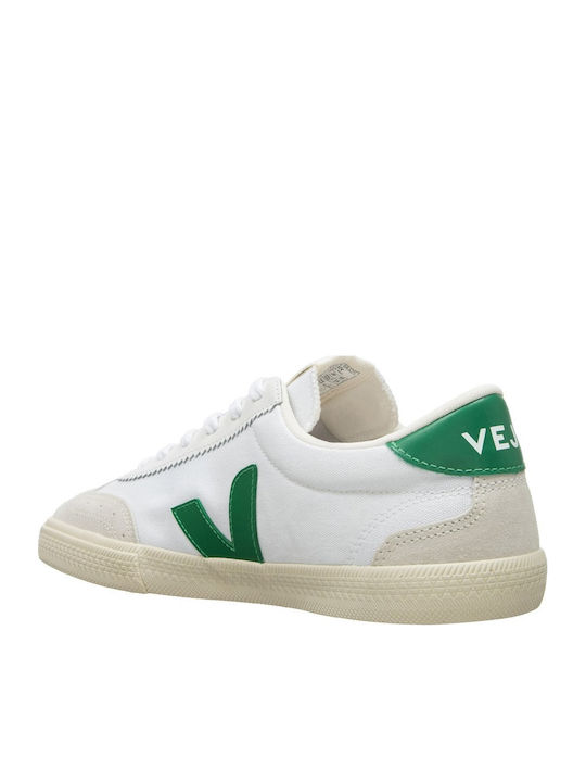 Men's Sneakers White-Emeraude