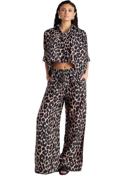 Blu4u Women's Beach Pants Black