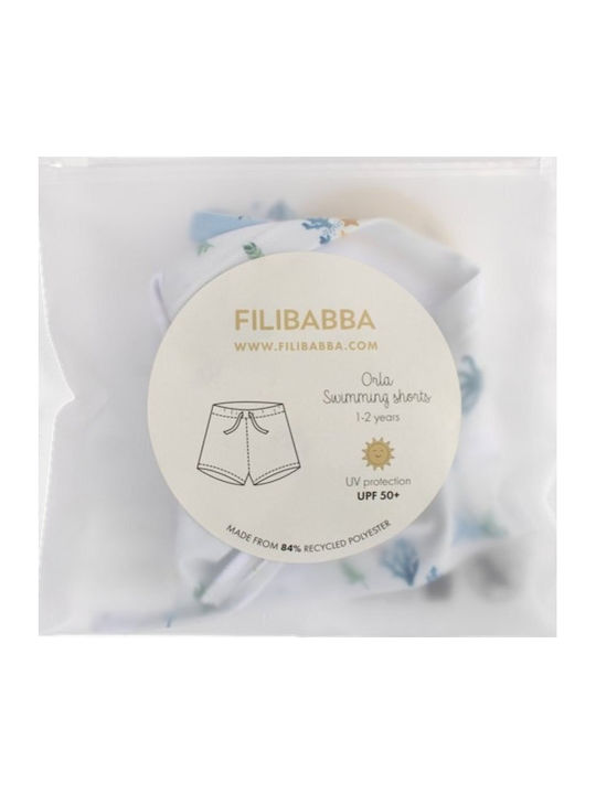 Filibabba Kids Swimwear Swim Shorts Light Blue