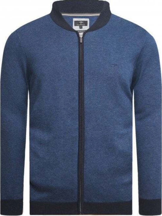 Men's Knitted Jacket Blue