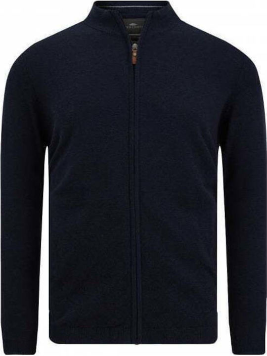 Men's Knitted Jacket Blue