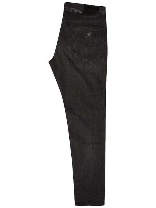 Men's Jeans Pants with Slim Fit Black