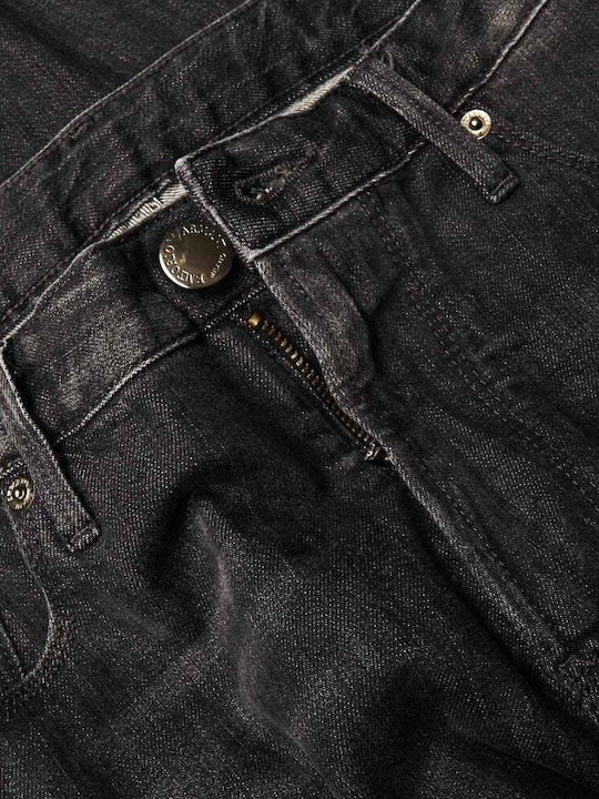 Men's Jeans Pants with Slim Fit Black