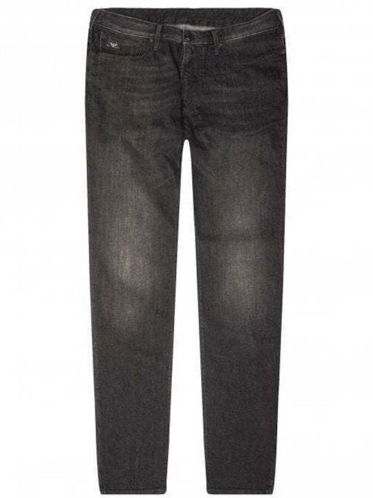 Men's Jeans Pants with Slim Fit Black