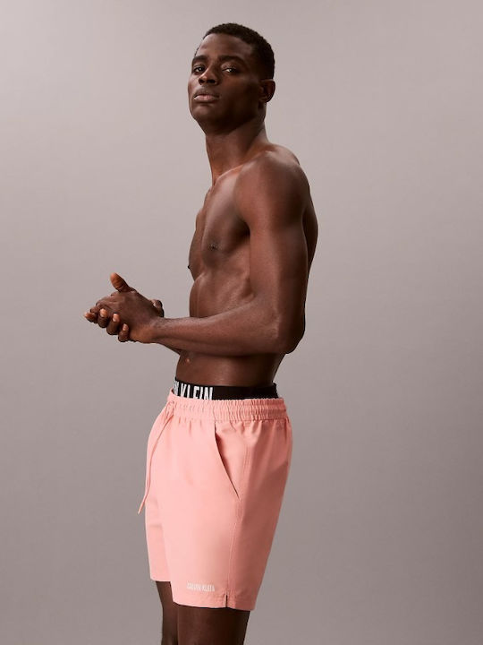 Herren Boxershorts Rosa mit Muster