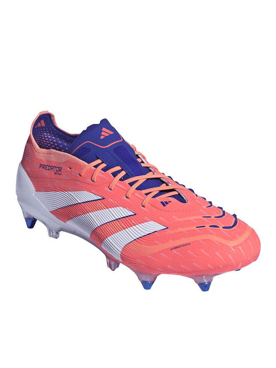 adidas Predator Elite Football Shoes with Cleats SG Red