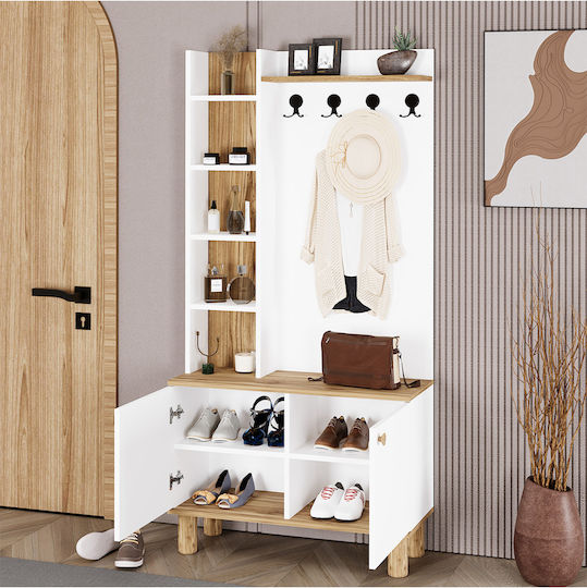 Mobilier Hol Lemn Sintetic 90x35.3x185cm