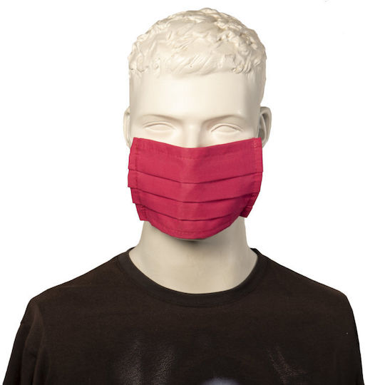 Osio OFM-3209F Fabric Face Protection Mask Fuchsia Protective Mask Fabric Fuchsia OFM-3209F 1pcs