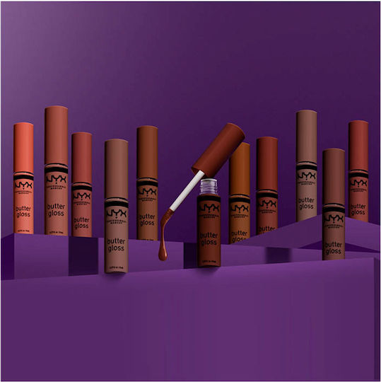 NYX Professional Makeup Butter Gloss Лип Глос 49 Fudge Me 8мл