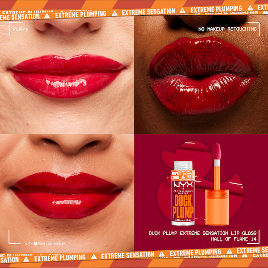 NYX Professional Makeup Duck Plump Lip Gloss 14 Hall Of Fame 6.8ml
