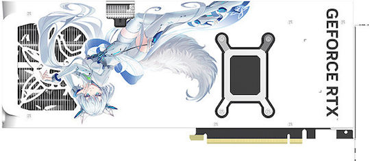 Manli GeForce RTX 5080 16GB GDDR7 Polar Fox OC V2 Graphics Card N76550800M36511