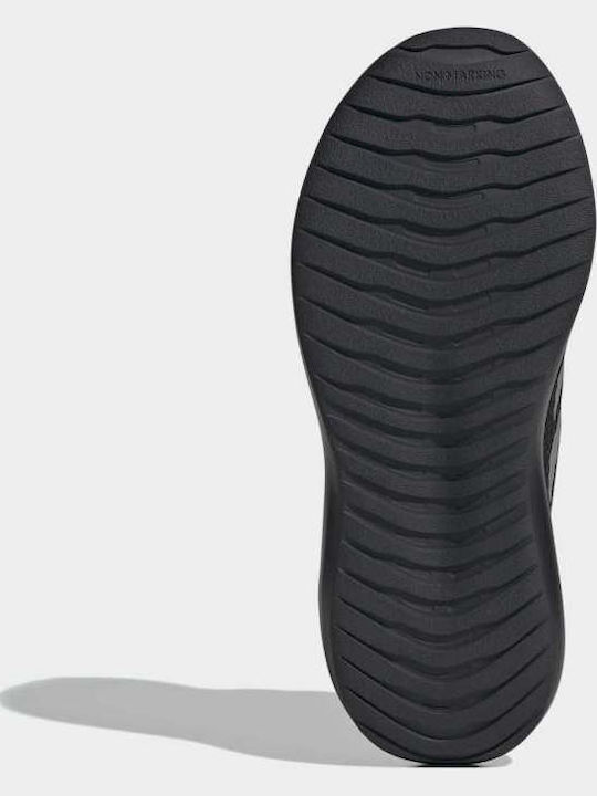 Runfalcon Kinder Sportschuhe Running mit Schnürsenkeln Schwarz