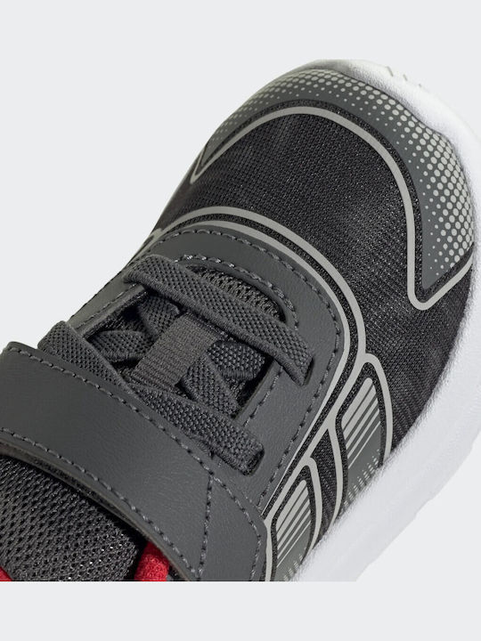 Tensaur Run Kinder Sportschuhe Running mit Schnürsenkeln Schwarze