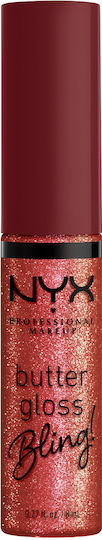 NYX Professional Makeup Butter Gloss Bling! Lipgloss 07 Big Spender 8ml