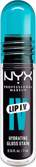 NYX Professional Makeup Lip IV Lip Gloss 16 Grape Gushin Hydrating 5ml