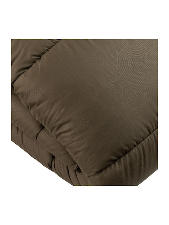 Памучна Завивка Еднолицева 150x210см Оливково 300 GSM