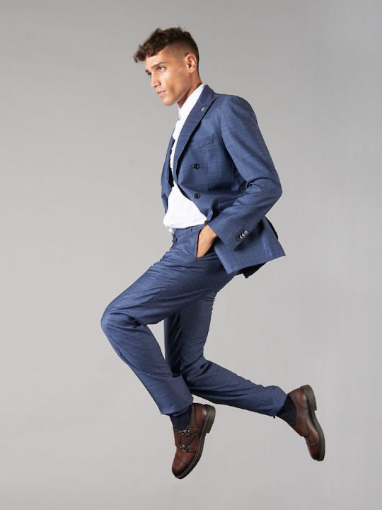 Doppelte Herrenschuhe Monk Braune