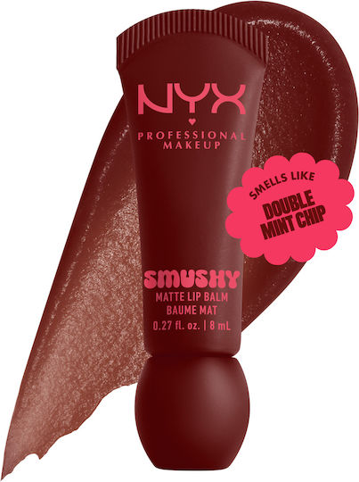 NYX Professional Makeup Smushy Lip Balm & SPF8 08 Smudge Fudge 8ml