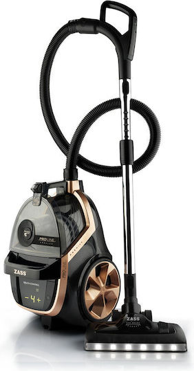 Zass ZVC 22 Staubsauger 800W mit Beutellos 3.1lt Rosa