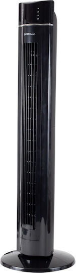 First Austria Ανεμιστήρας Πύργος 60W με Τηλεχειριστήριο Μαύρος