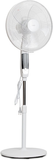 Osio Pedestal Fan 50W White