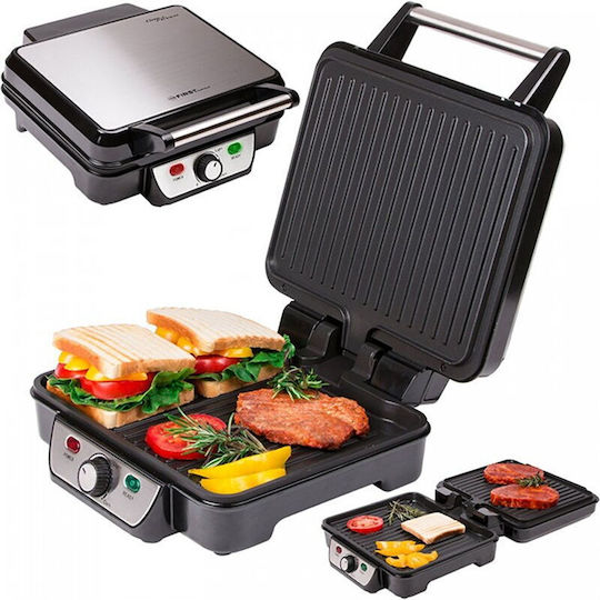 First Austria Τοστιέρα Γκριλιέρα 1800W Inox