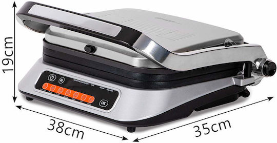 First Austria Sandwich Maker Grill cu Plăci Detasabile 2100W Albă