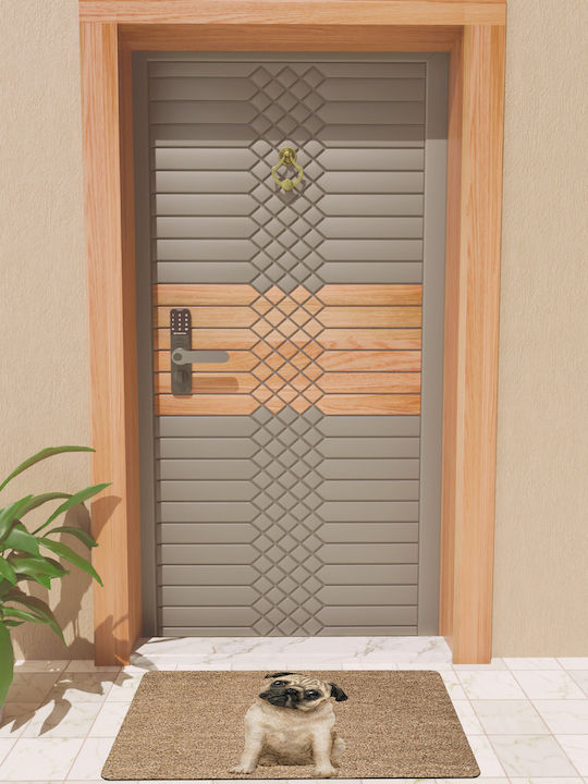 SteweHome Non-Slip Multicolour Doormat Thickness 10mm