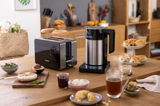 Bosch Fierbător 1.7lt 1850W Argintiu