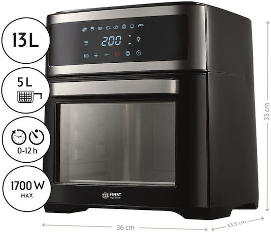 First Austria Multi-Function Cooker 13lt 1700W Black