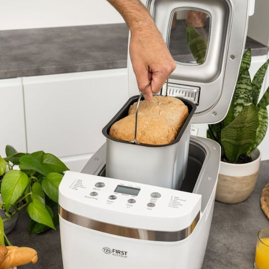 First Austria Bread Maker 850W with Container Capacity 1350gr and Baking Programs