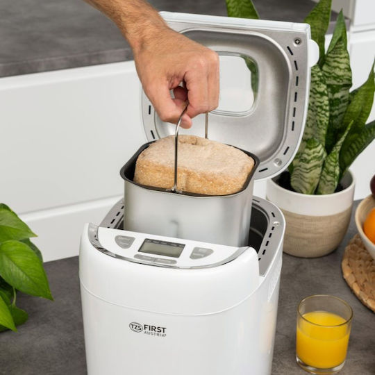 First Austria Bread Maker 550W with Container Capacity 900gr and Baking Programs