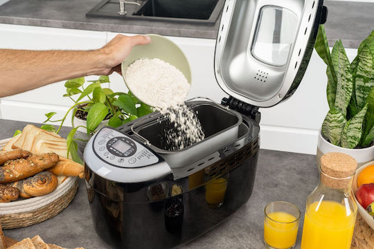 First Austria Bread Maker 850W with Container Capacity 1250gr and 12 Baking Programs