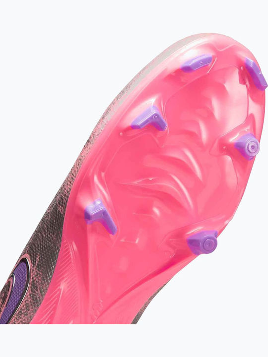 Nike Mercurial Vapor 16 Academy Vini Jr. Ποδοσφαιρικά Παπούτσια με Τάπες FG/MG Ροζ