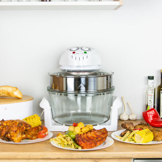 First Austria Halogen Oven Cooker 17lt White