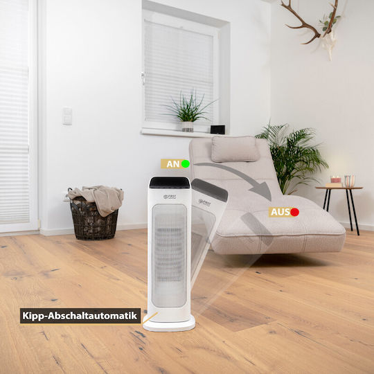 First Austria Ceramic Fan Heater Room Floor 2000W