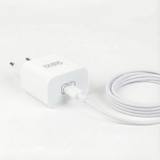 Alista Home Incarcator Fără Cablu cu Port USB-C 20W Power Delivery Alb (GLB_55040WH)