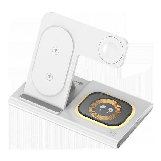 Alista Home Încărcător Wireless (Qi Pad) 15W Alb (165001)
