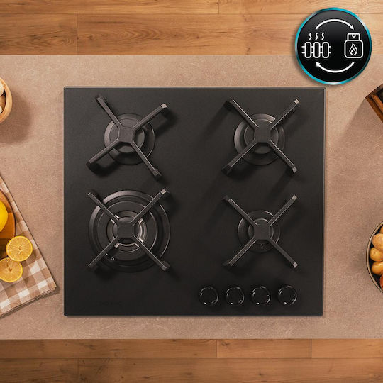 Cecotec Bolero Squad G Plită Pe Gaz Autonomă 58.3x50.9cm