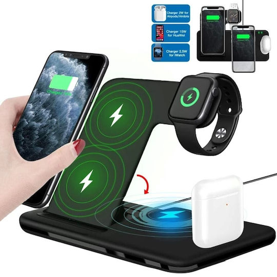 Alista Home Încărcător Wireless (Qi Pad) 15W Negru (123344)