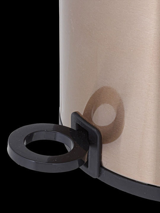Sealskin Πλαστικό Καλαθάκι Μπάνιου Soft Close 3lt Μπρονζέ