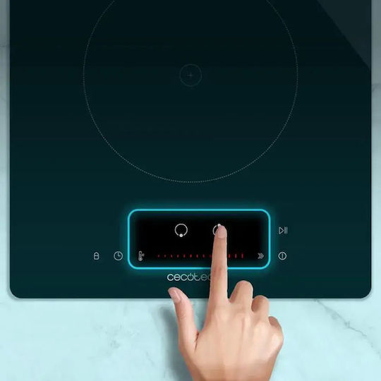Cecotec Bolero Squad I 2100 Smart Domino Plită cu Inducție Autonomă cu Funcție de Blocare 29x52cm