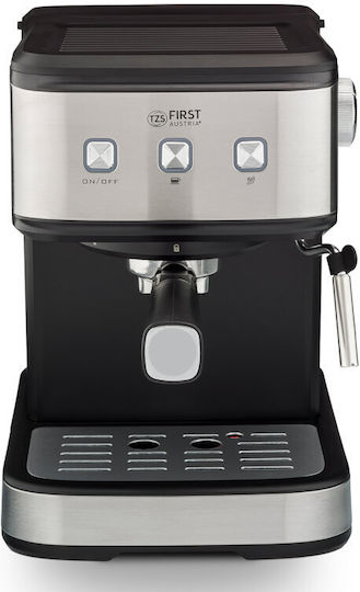First Austria Espressomaschine 850W Druck 15bar Schwarz FA-5476-2
