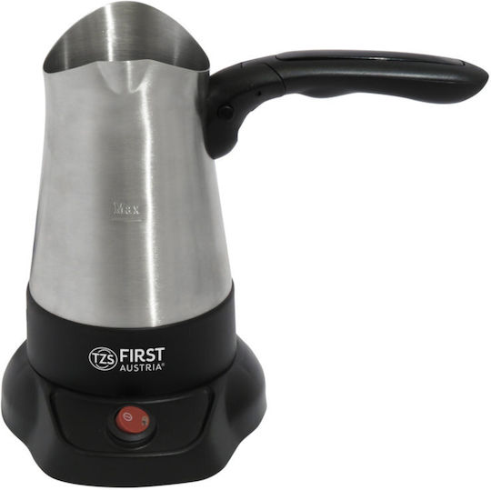 First Austria Electric Greek Coffee Pot 800W with Capacity 350ml Inox